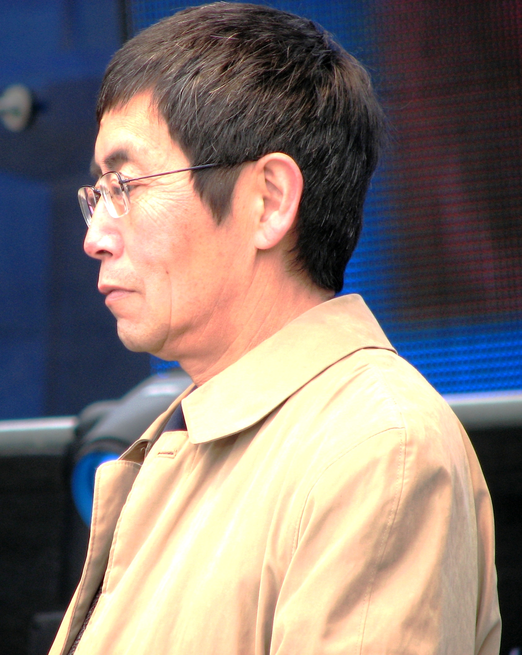 Bei Dao, photographed in Tallinn, 2010