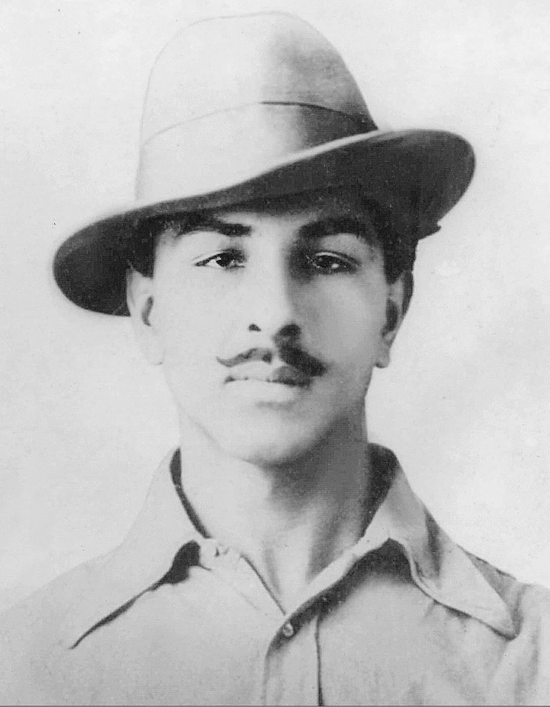 Bhagat Singh, photographed in Delhi, April 1929, by Ramnath Photographers