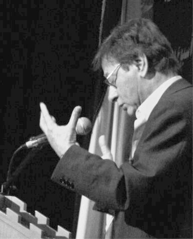 Mahmoud Darwish at Bethlehem University, 2006