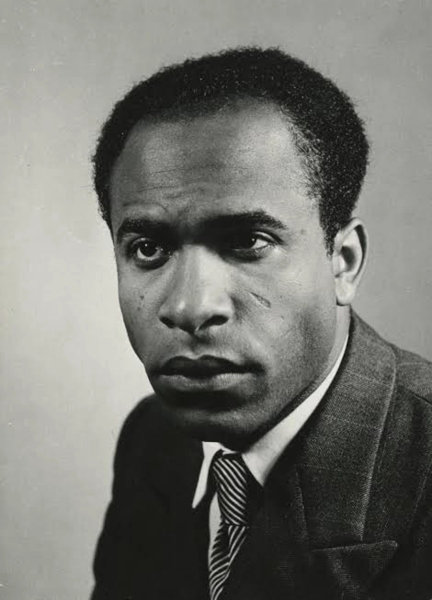 Frantz Fanon, photograph from the Black Skin White Masks 1967 dust jacket