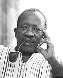 Ousmane Sembène, photographed in 1987 by Guenter Prust